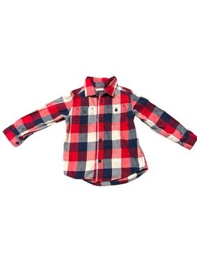Children’s Place Plaid Button-Down Shirt